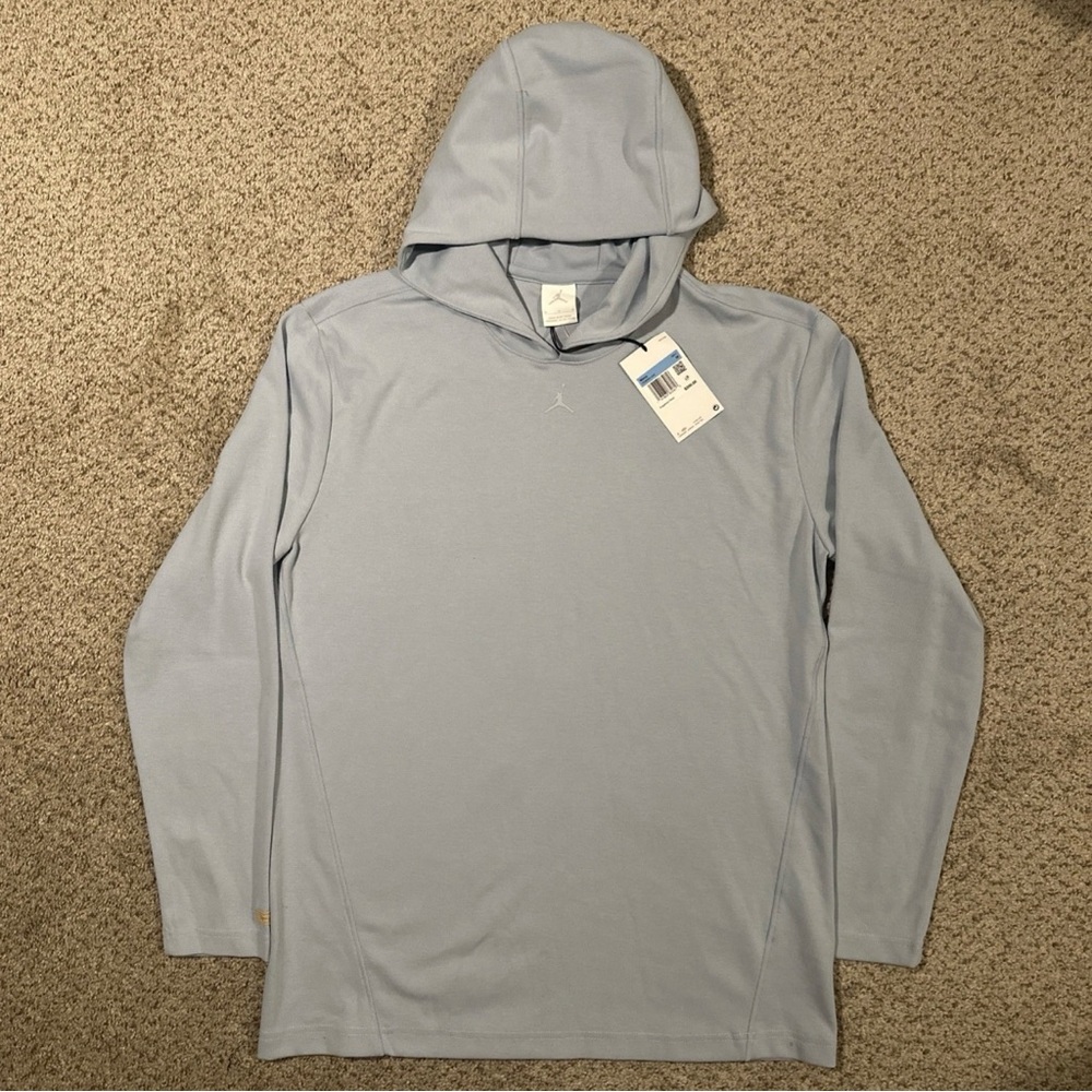 Nike Jordan Sport Men's Pullover Golf Hoodie Blue Mens Size Small HQ8494-440